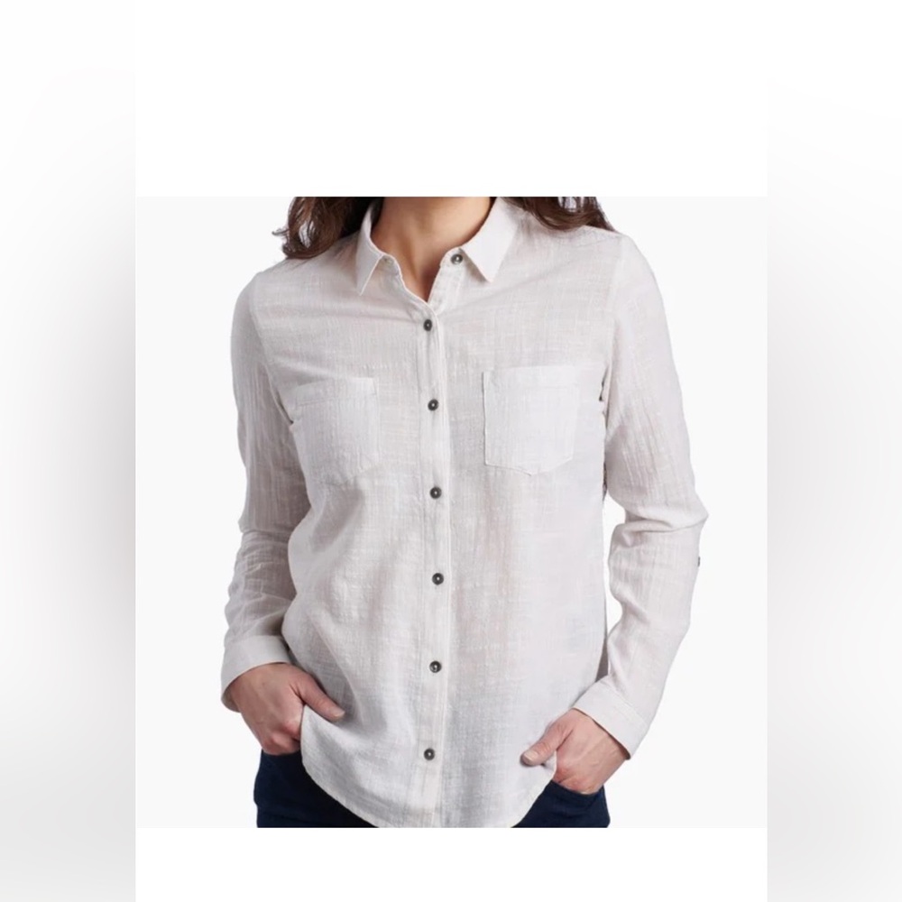 Kuhl Adele Button Up Size Medium - image 3